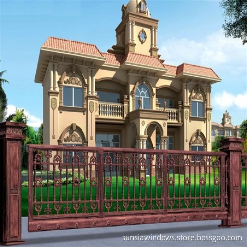 High Security Strong Aluminum Cantilever Gates